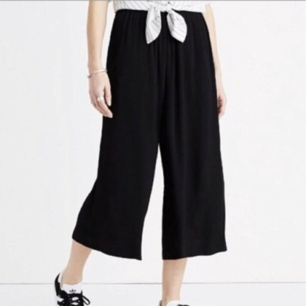 Madewell Black Clemente Culottes